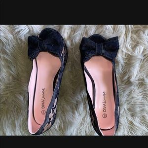 Lace heels